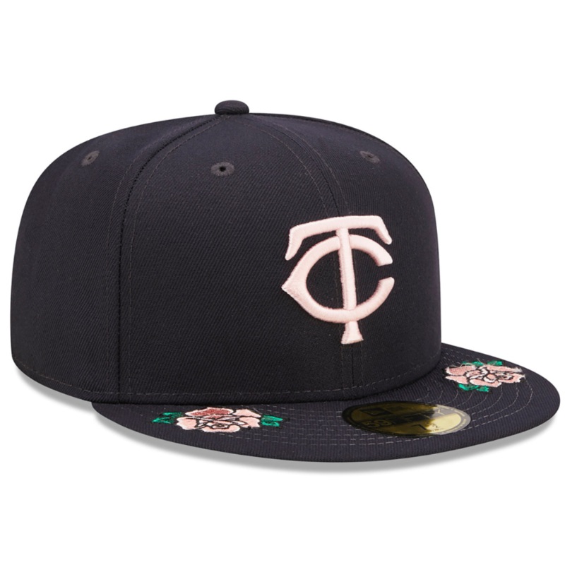 New Era x Lids HD Minnesota Twins Double Rose 59FIFTY Fitted Cap