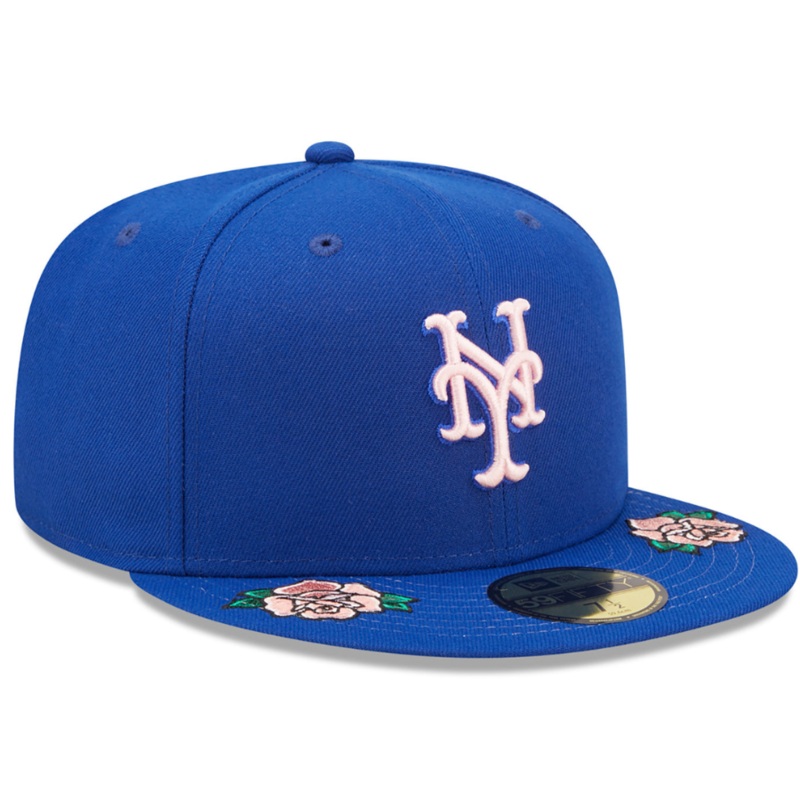 New Era x Lids HD New York Mets Double Rose 59FIFTY Fitted Cap