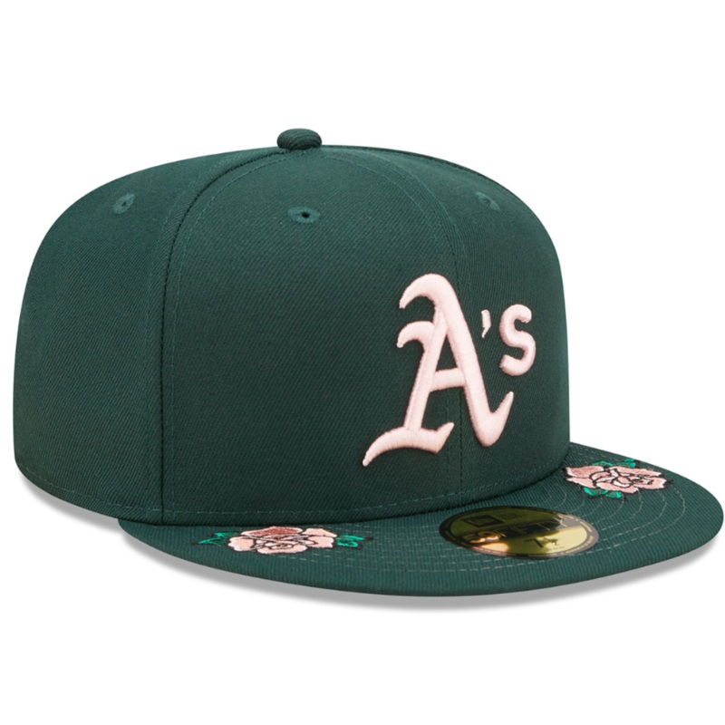 New Era x Lids HD Oakland Athletics Double Rose 59FIFTY Fitted Cap