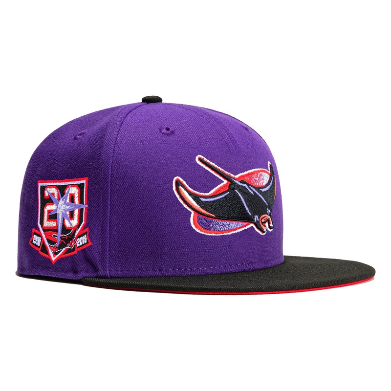New Era  T-Dot Tampa Bay Rays 20th Anniversary 59FIFTY Fitted Hat