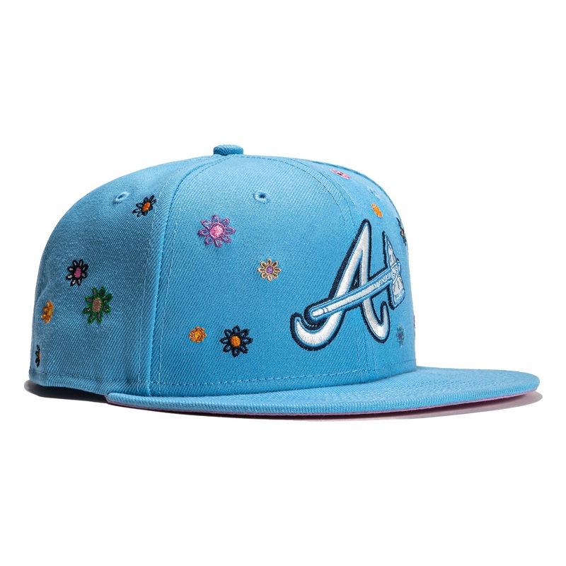 New Era  Super Bloom 2 Atlanta Braves 2022 59FIFTY Fitted Hat