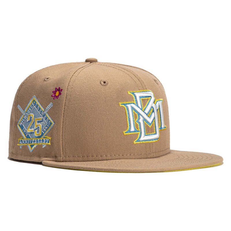 New Era  Super Bloom Milwaukee Brewers 25th Anniversary 2022 59FIFTY Fitted Hat