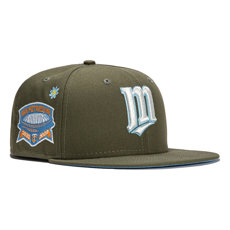 New Era  Super Bloom Minnesota Twins Metrodome Stadium 2022 59FIFTY Fitted Hat