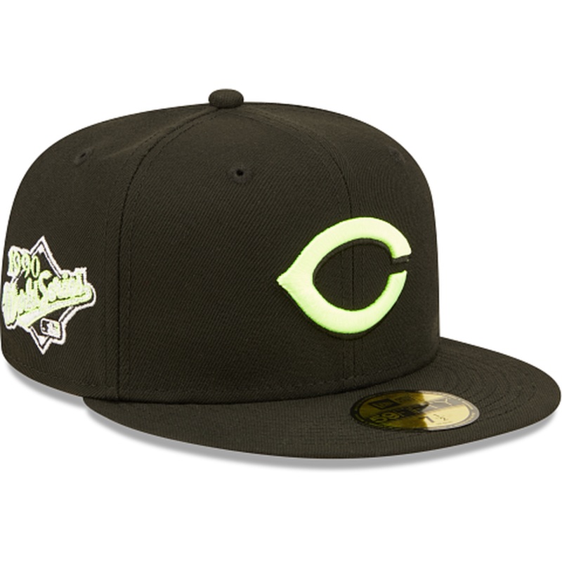 New Era Cincinnati Reds Summer Pop Yellow 2022 59FIFTY Fitted Hat