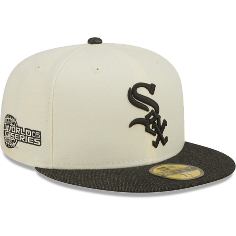 New Era Chicago White Sox Black Denim 2022 59FIFTY Fitted Hat