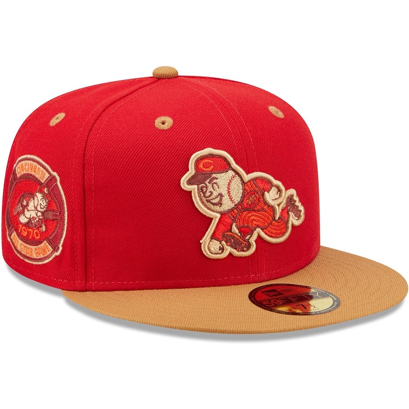 New Era x Lids HD  Cincinnati Reds Red Rock 2022 59FIFTY Fitted Cap