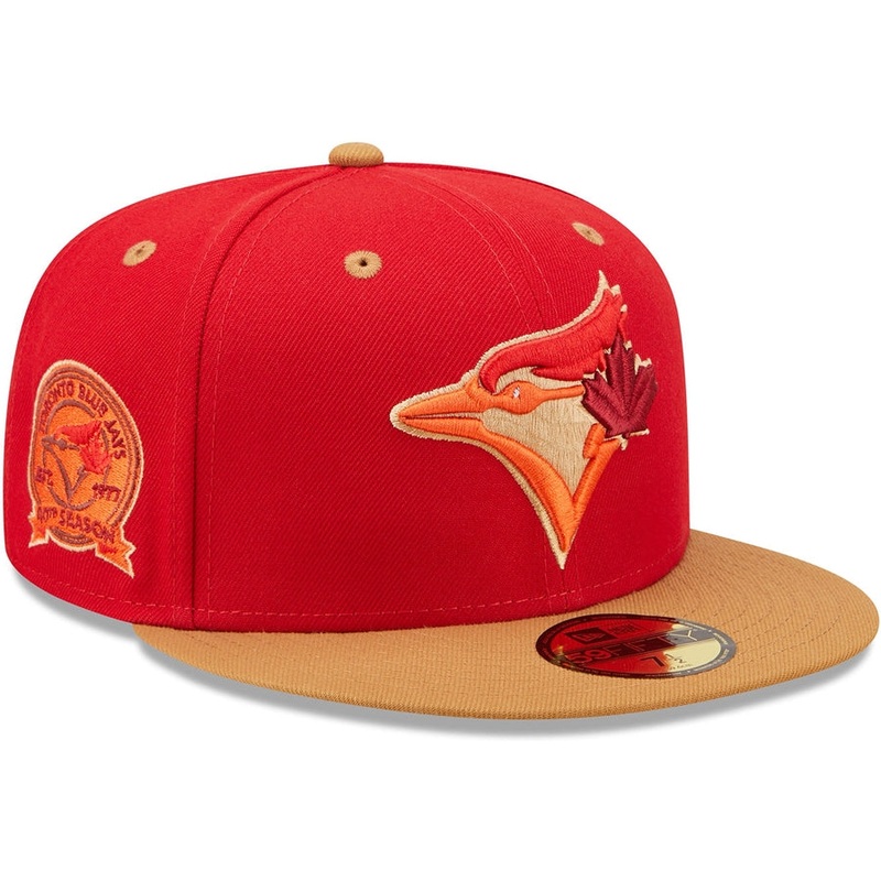 New Era x Lids HD  Toronto Blue Jays Red Rock 2022 59FIFTY Fitted Cap