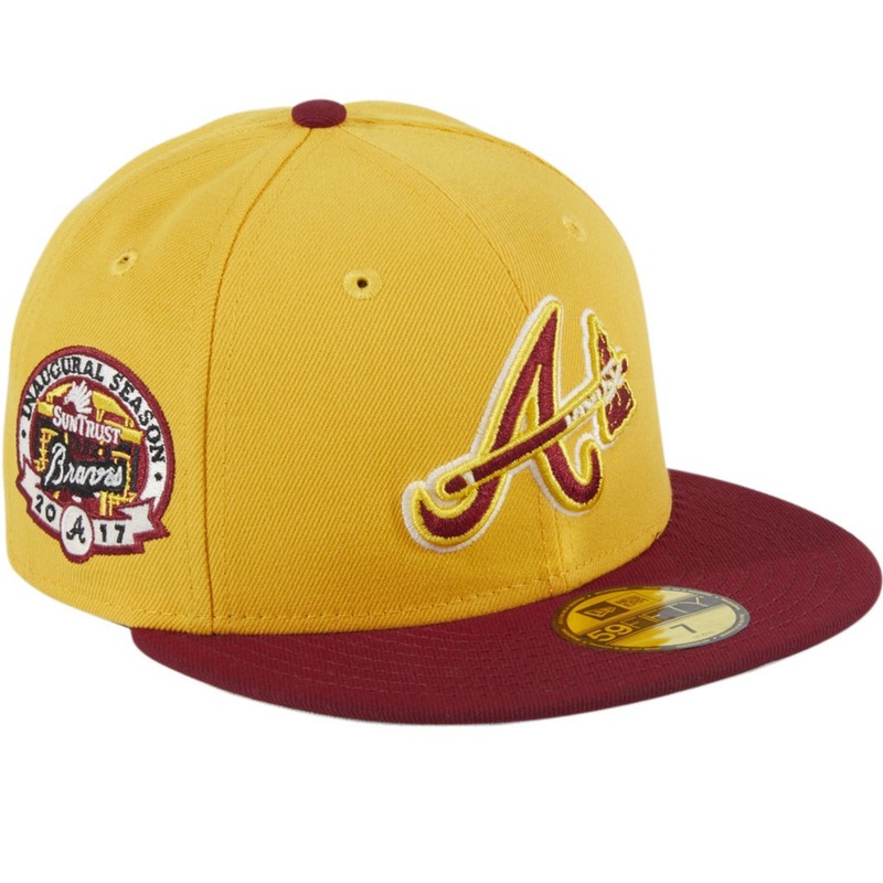 New Era Atlanta Braves Quiet Storm Inaugural 59FIFTY Fitted Hat