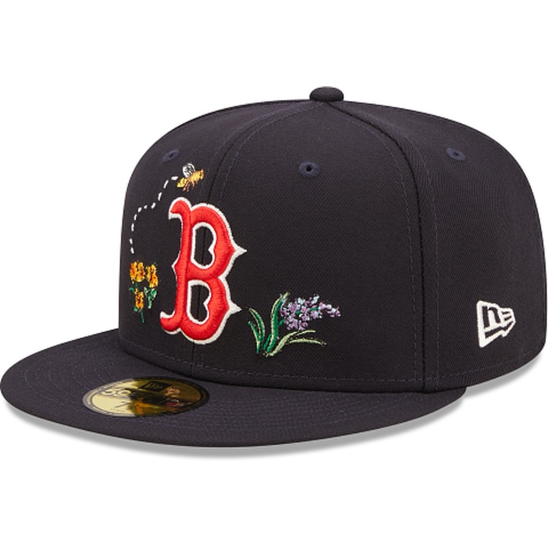 New Era Boston Red Sox Watercolor Floral 2022 59FIFTY Fitted Hat