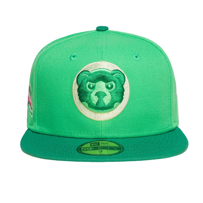 New Era Chicago Cubs “Matcha Tea” Wrigley Field 100 Years 59FIFTY Fitted Hat