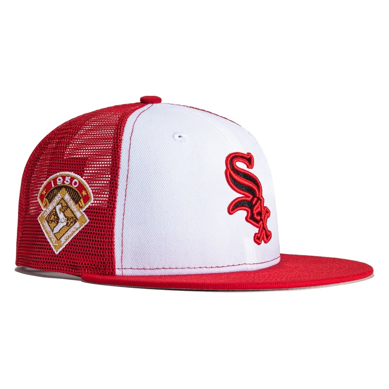 New Era Chicago White Sox 1950 All Star Game Trucker Rail 2022 59FIFTY Fitted Hat