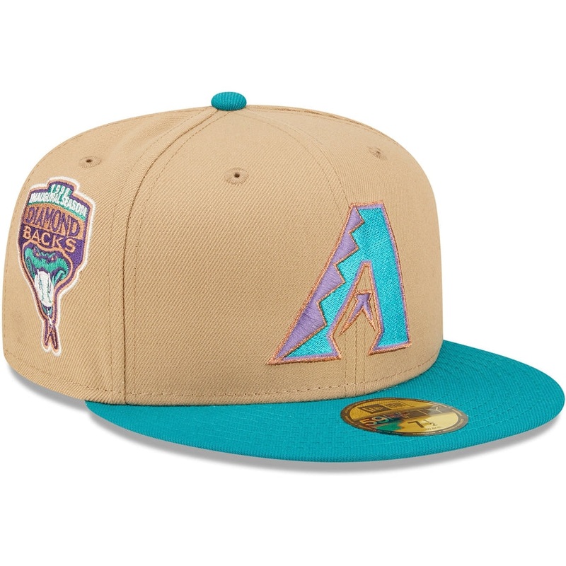 New Era x Lids HD  Arizona Diamondbacks Classic Camel 2022 59FIFTY Fitted Cap
