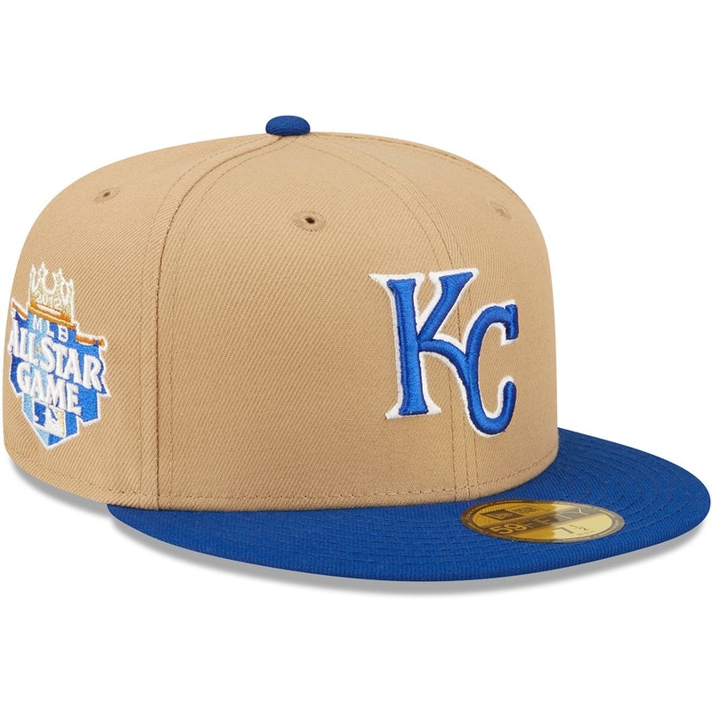 New Era x Lids HD  Kansas City Royals Classic Camel 2022 59FIFTY Fitted Cap