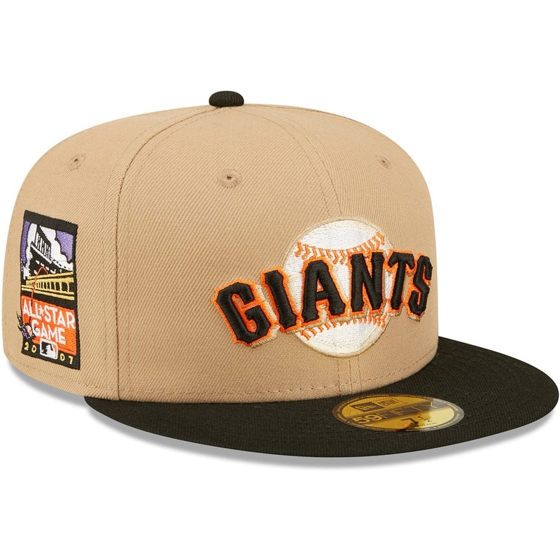 New Era x Lids HD  San Francisco Giants Classic Camel 2022 59FIFTY Fitted Cap