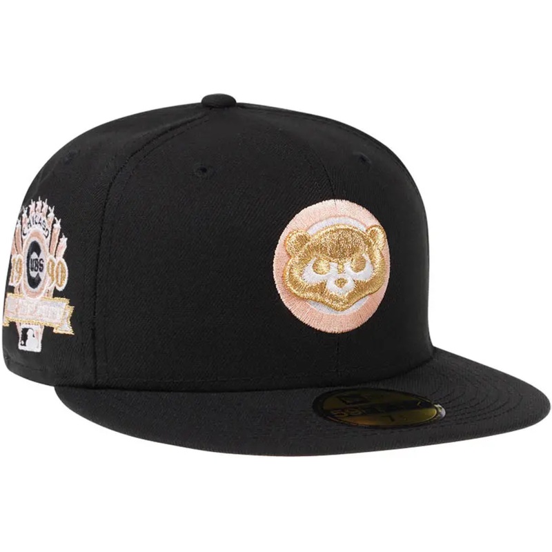 New Era Chicago Cubs 1990 All-Star Game Black Peach 59FIFTY Fitted Hat