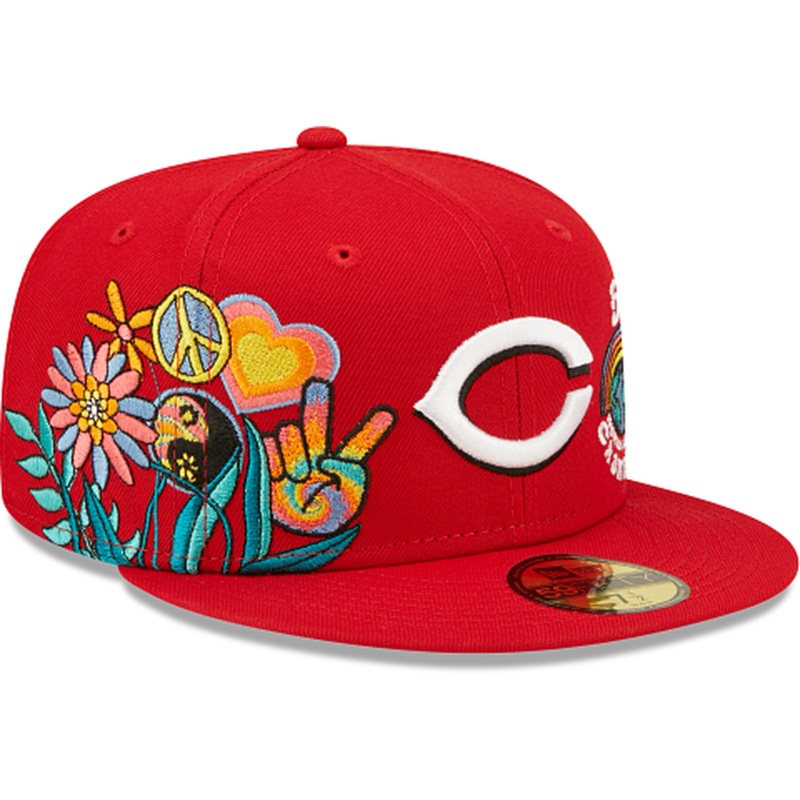 New Era Cincinnati Reds Groovy 2022 59FIFTY Fitted Hat