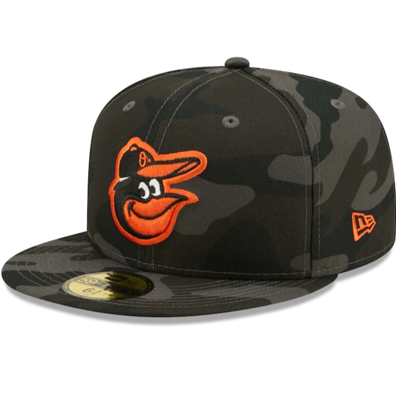New Era Baltimore Orioles Camo Dark 59FIFTY Fitted Hat