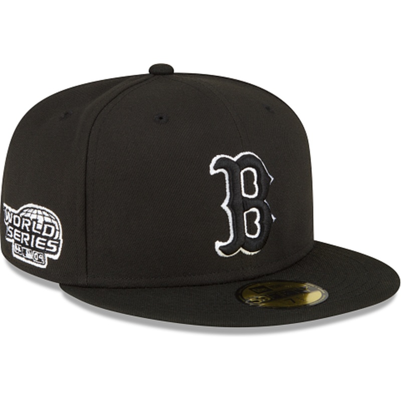 New Era Boston Red Sox Sidepatch Black 2022 59FIFTY Fitted Hat