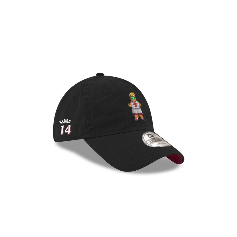 Tyler Herro x Miami Heat Kid’s Black 9TWENTY Adjustable Hat