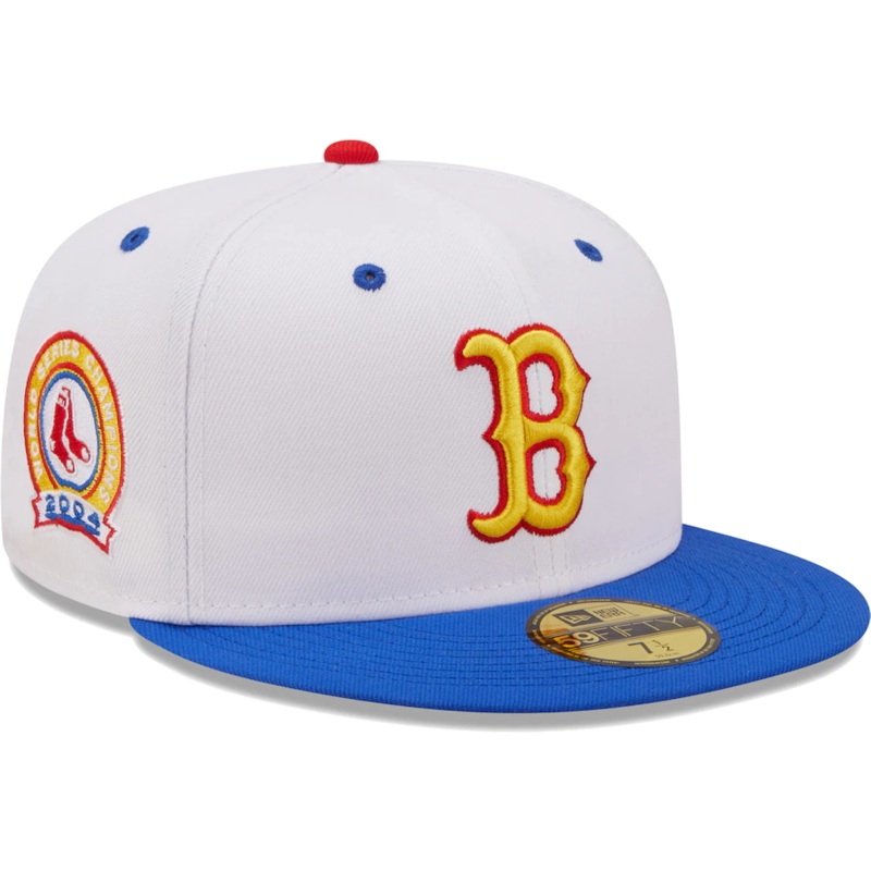 New Era Boston Red Sox 2004 World Series Champions Cherry Lolli 59FIFTY Fitted Hat
