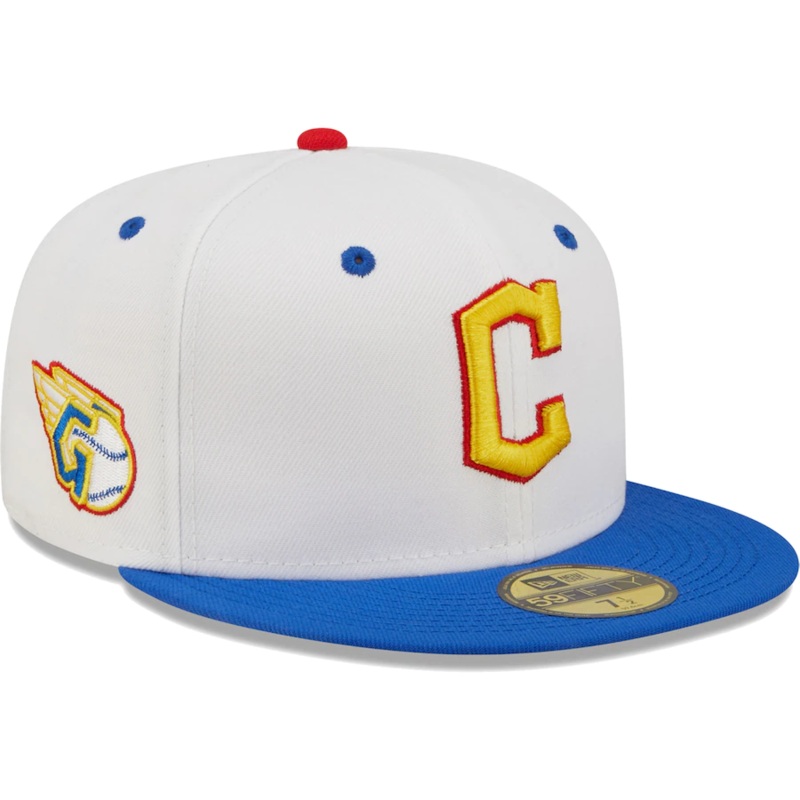New Era Cleveland Guardians Primary Logo Cherry Lolli 59FIFTY Fitted Hat