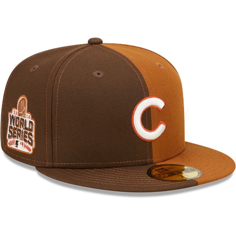 New Era Chicago Cubs Fall Split 2022 59FIFTY Fitted Hat