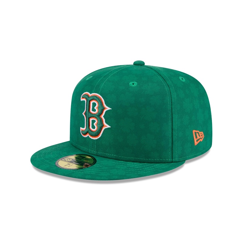 Boston Red Sox St. Patrick’s Day 2025 59FIFTY Fitted Hat