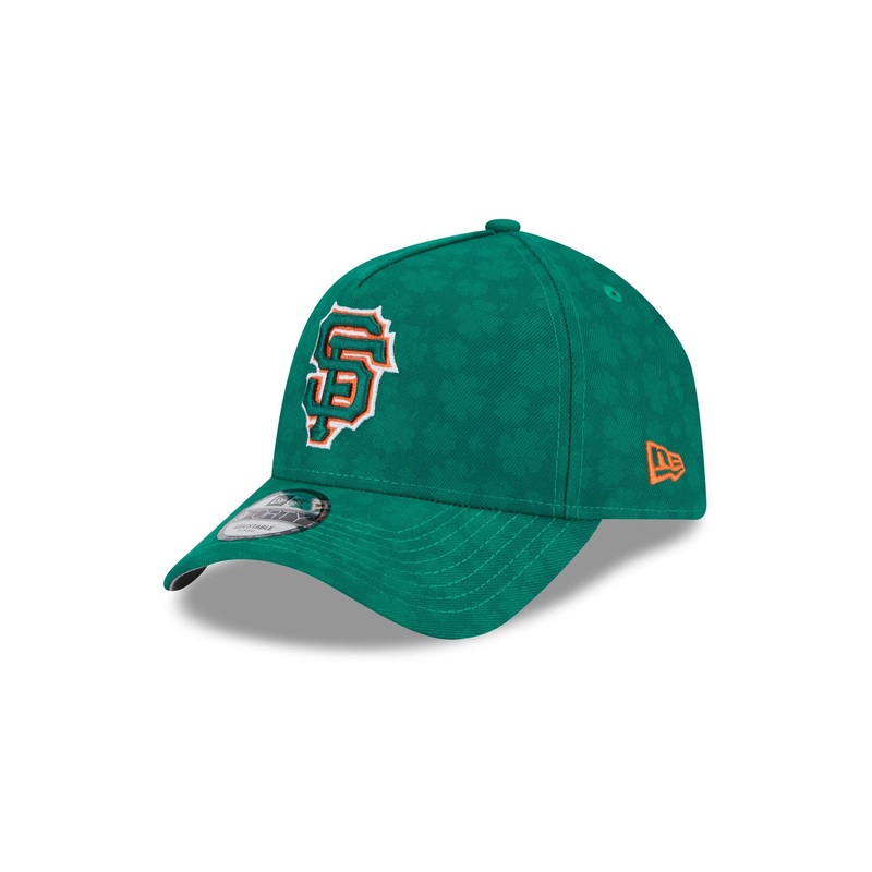 San Francisco Giants St. Patrick’s Day 2025 9FORTY A-Frame Snapback Hat