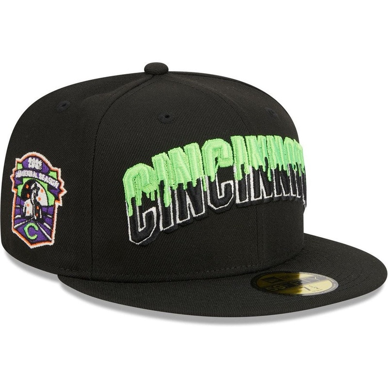 New Era Cincinnati Reds Slime Drip 2023 59FIFTY Fitted Hat