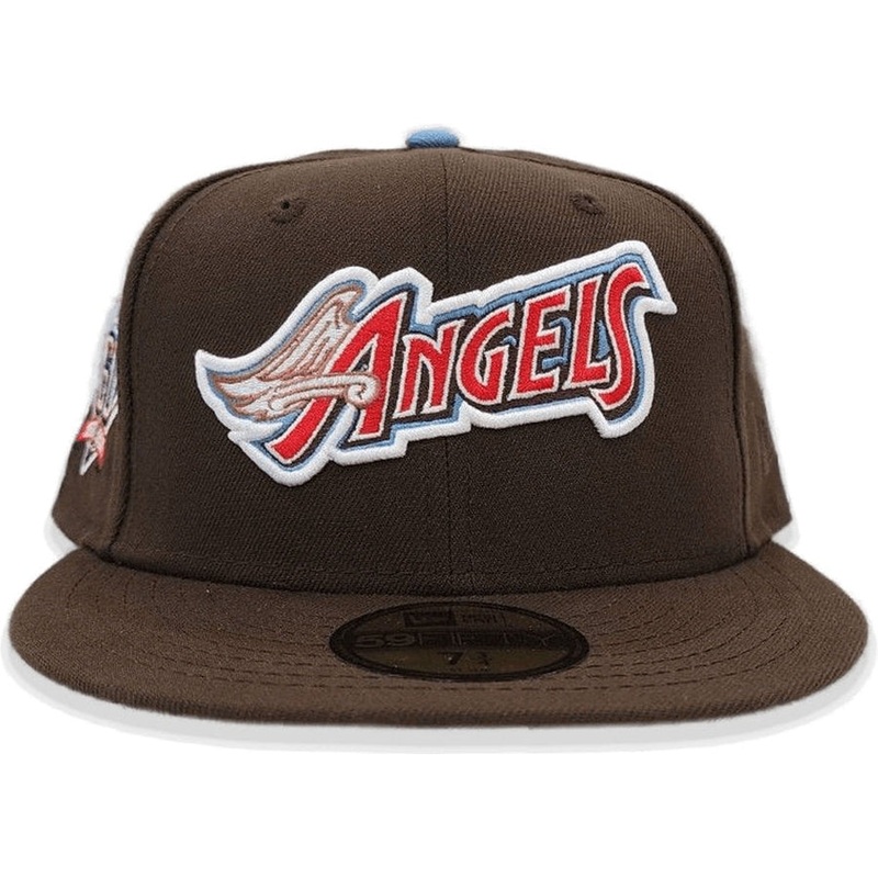 New Era Anaheim Angels Brown/Icy 60th Anniversary 59FIFTY Fitted Hat