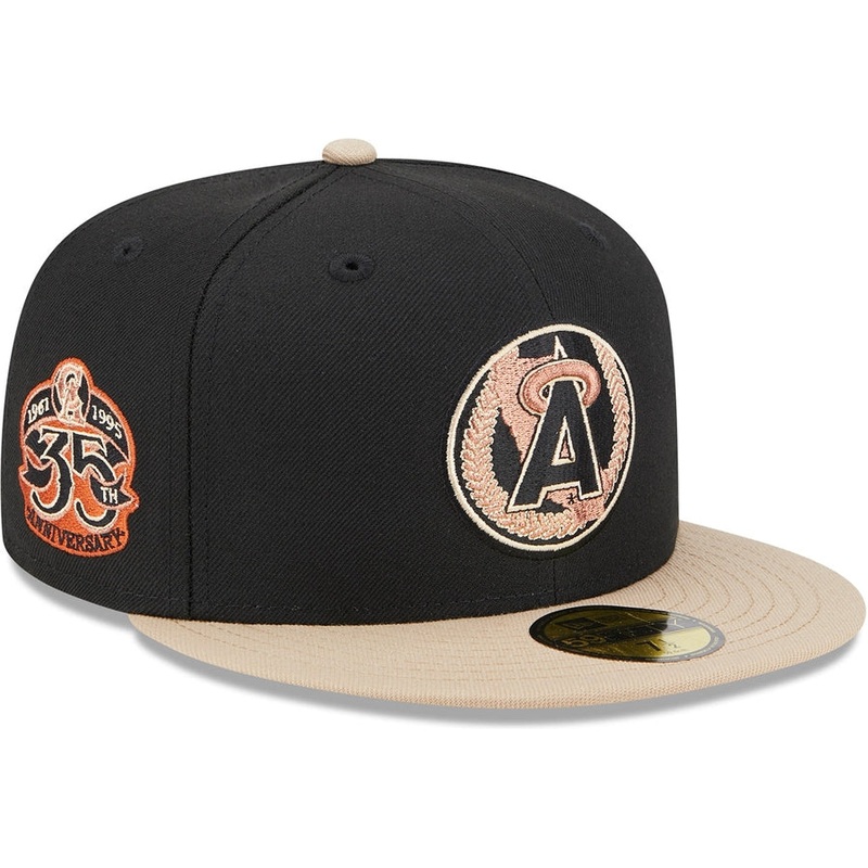 Lids HD x New Era California Angels Rust Belt 2.0 59FIFTY Fitted Cap