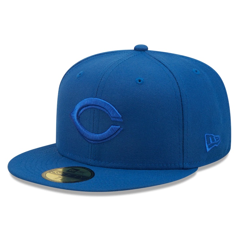 New Era Cincinnati Reds Royal Blue Tonal 59FIFTY Fitted Hat