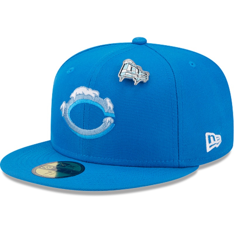 New Era Cincinnati Reds Snow Day 2022 59FIFTY Fitted Hat