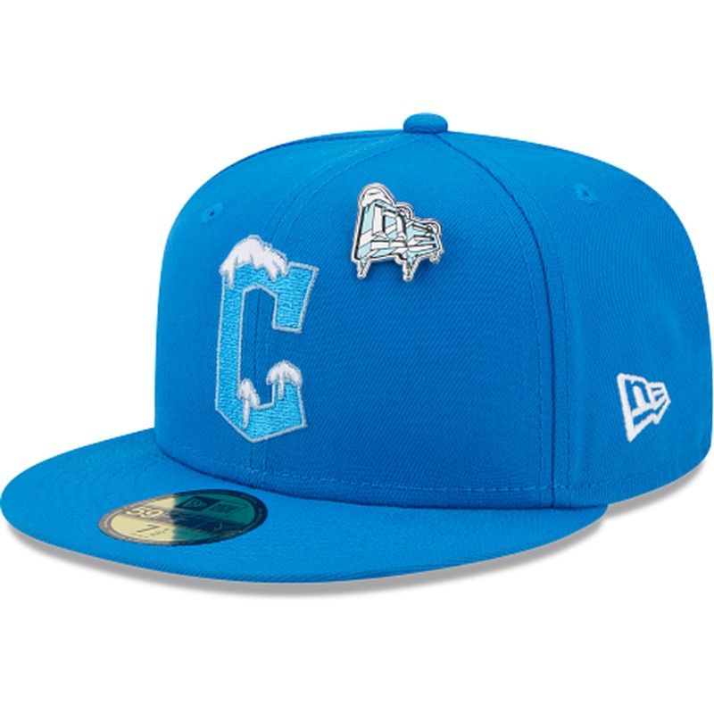 New Era Cleveland Guardians Snow Day 2022 59FIFTY Fitted Hat