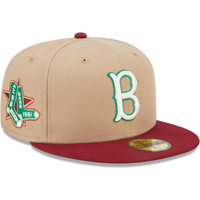 Lids HD x New Era Boston Red Sox Season’s Greetings 59FIFTY Fitted Cap