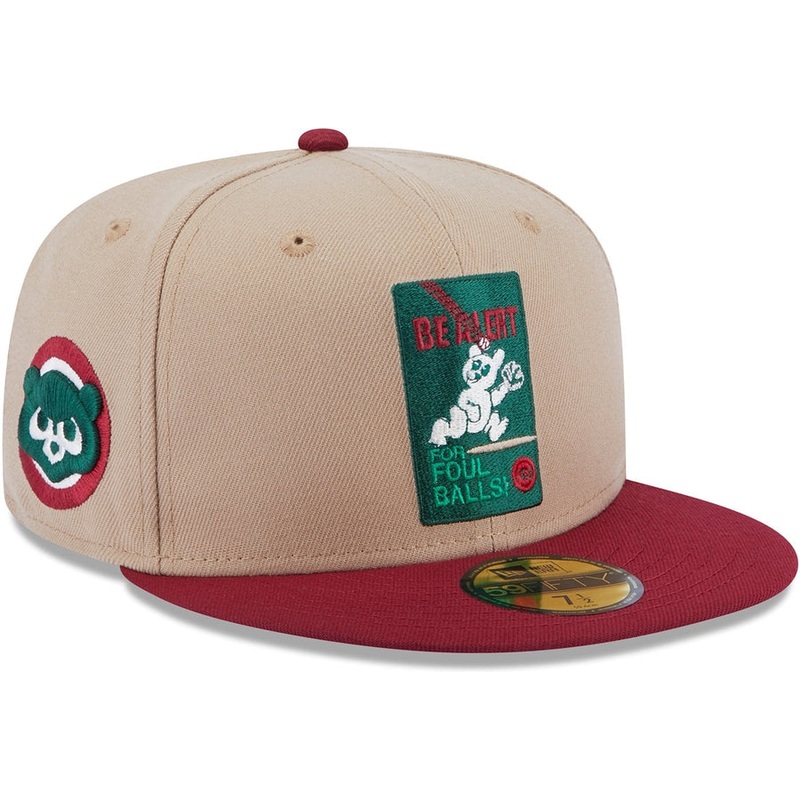 Lids HD x New Era Chicago Cubs Season’s Greetings 59FIFTY Fitted Cap