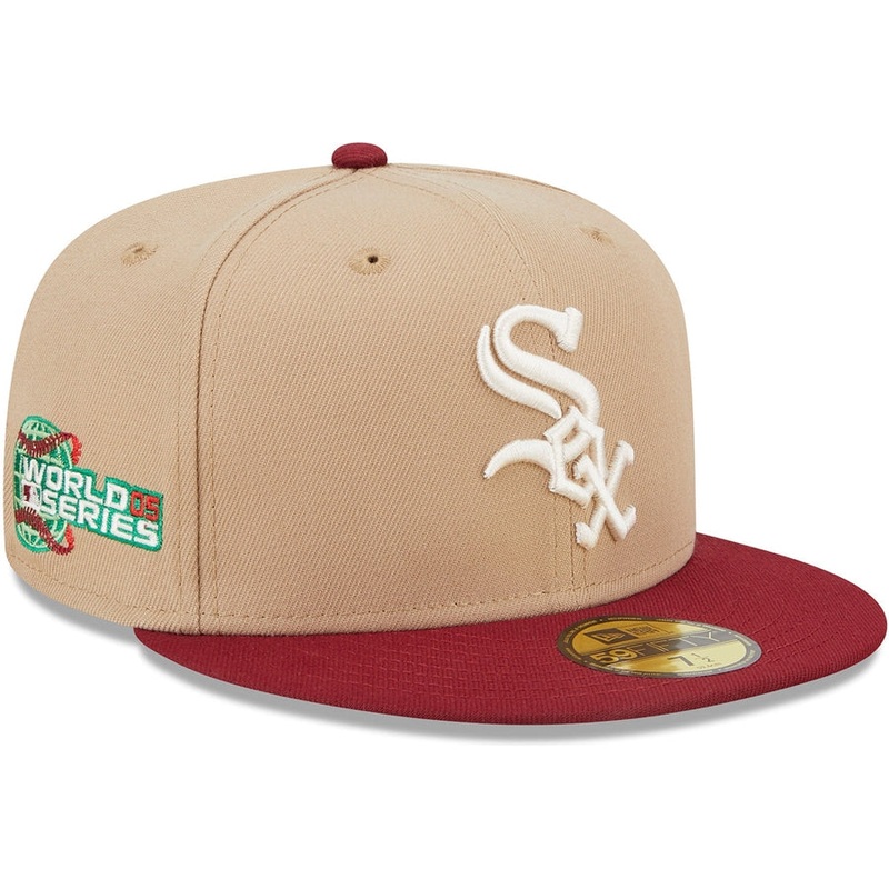 Lids HD x New Era Chicago White Sox Season’s Greetings 59FIFTY Fitted Cap