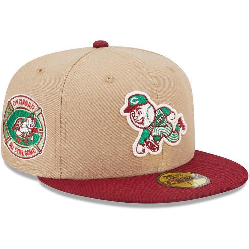 Lids HD x New Era Cincinnati Reds Season’s Greetings 59FIFTY Fitted Cap