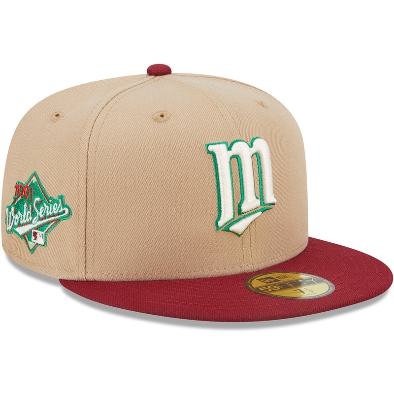 Lids HD x New Era Minnesota Twins Season’s Greetings 59FIFTY Fitted Cap