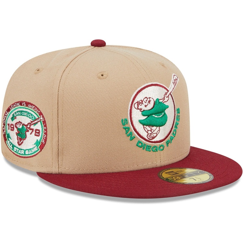 Lids HD x New Era San Diego Padres Season’s Greetings 59FIFTY Fitted Cap