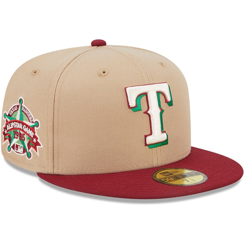 Lids HD x New Era Texas Rangers Season’s Greetings 59FIFTY Fitted Cap