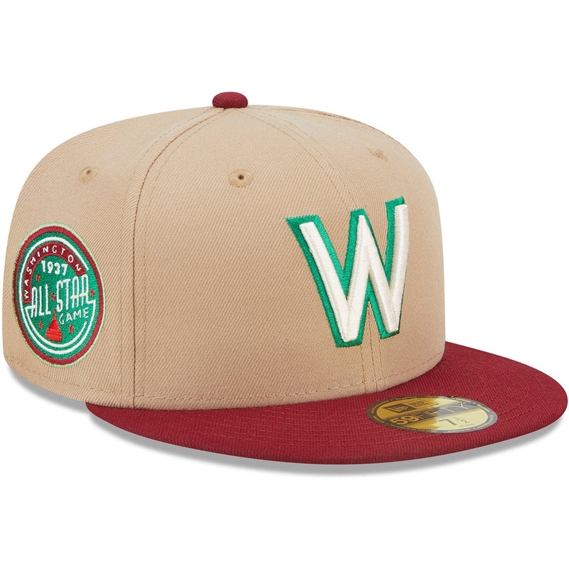 Lids HD x New Era Washington Senators Season’s Greetings 59FIFTY Fitted Cap