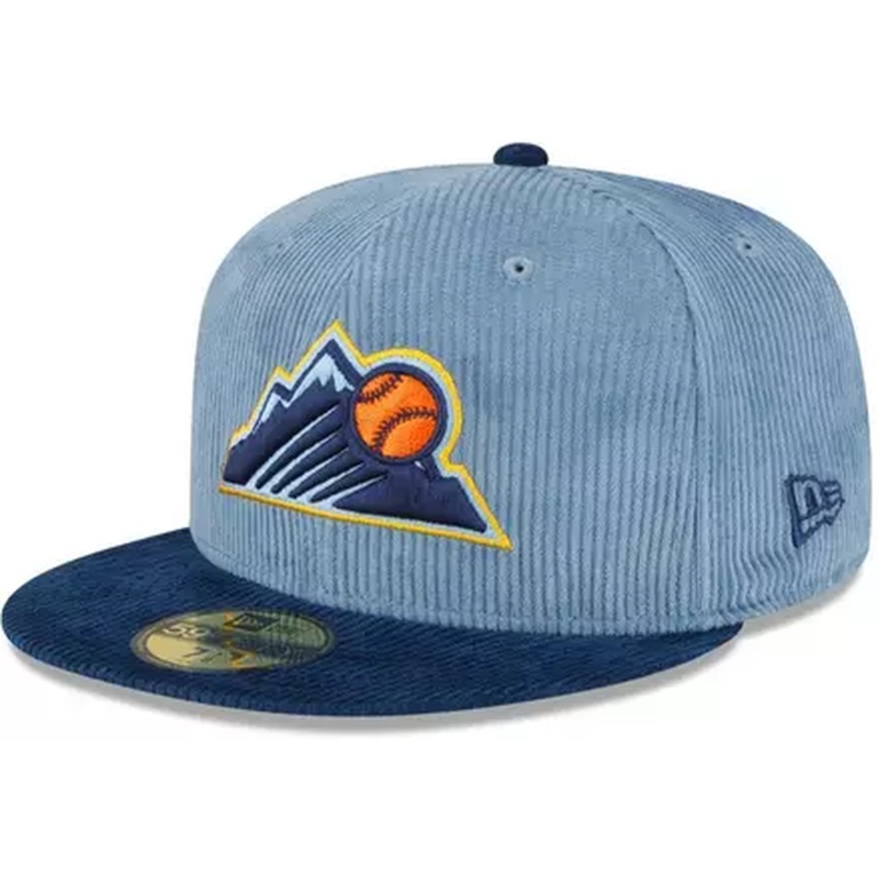 New Era x Hibbett Colorado Rockies Winter Cabin Corduroy 59FIFTY Fitted Hat