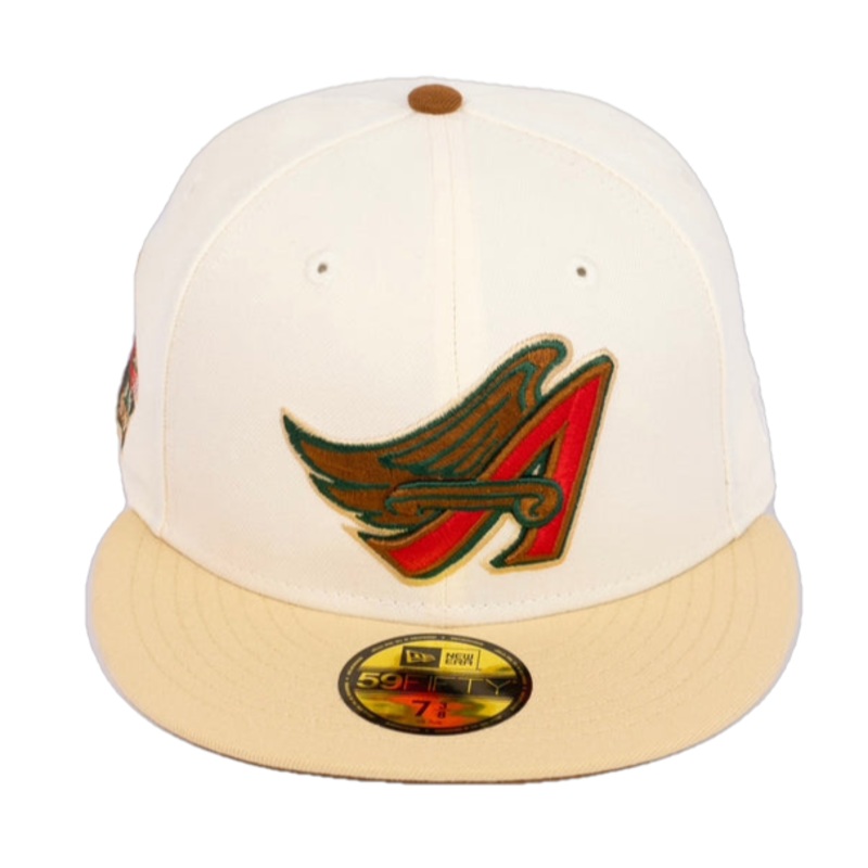 New Era Anaheim Angels 40th Anniversary ‘Eggnog Pack’ 59FIFTY Fitted Hat