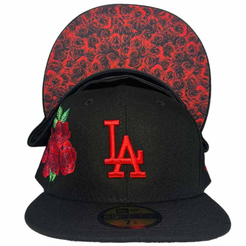 New Era x Pro Image Sports Los Angeles Dodgers Roses UV 59FIFTY Fitted Hat