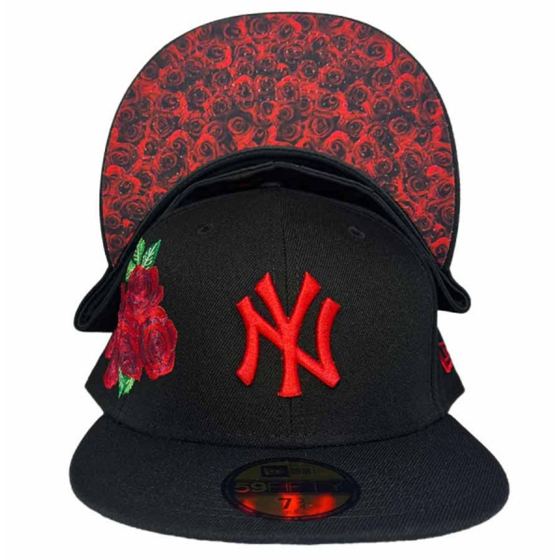 New Era x Pro Image Sports New York Yankees Roses UV 59FIFTY Fitted Hat