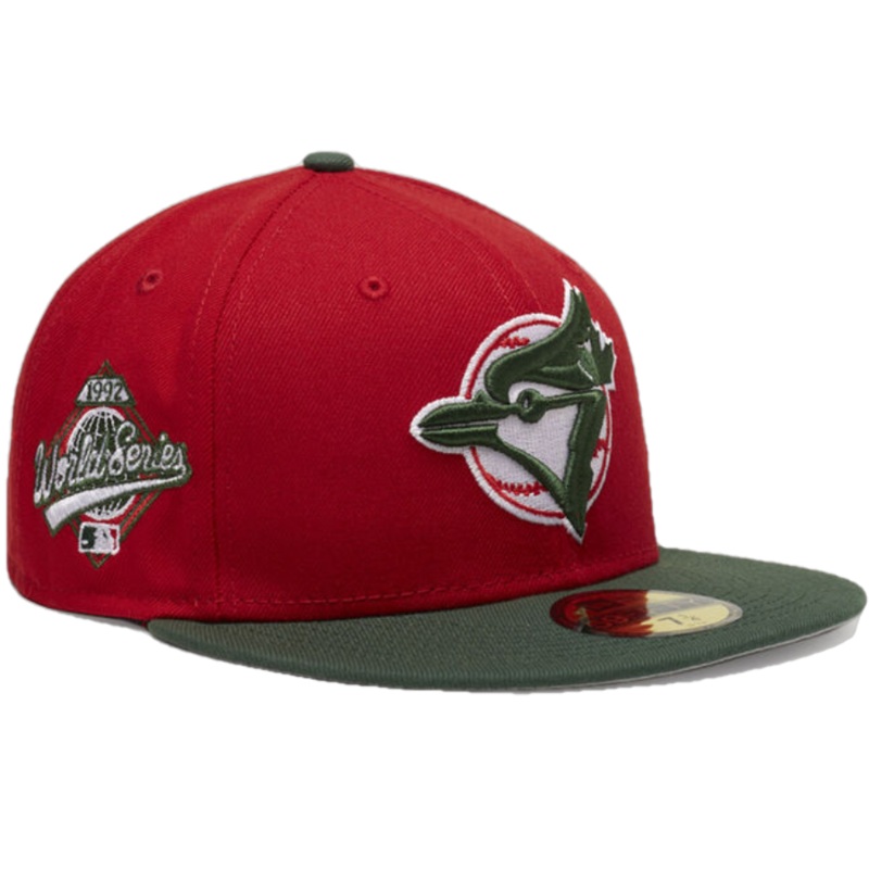 New Era x Snipes USA Toronto Blue Jays Poinsettia 59FIFTY Fitted Hat