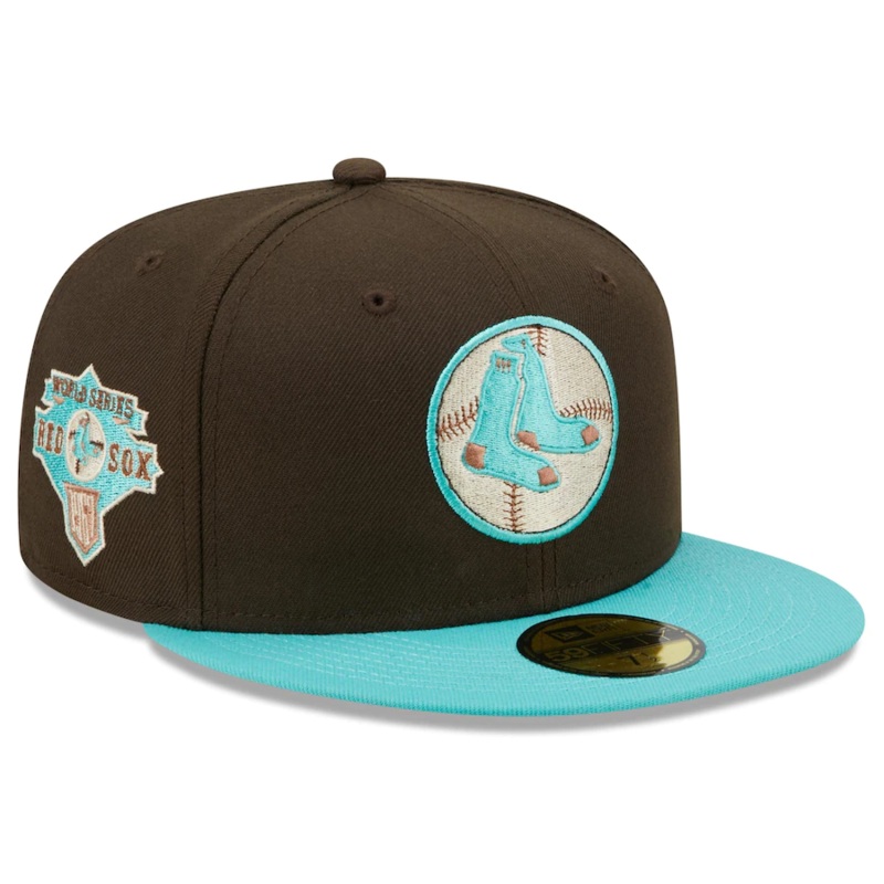 New Era Boston Red Sox Walnut Mint 2022 59FIFTY Fitted Hat