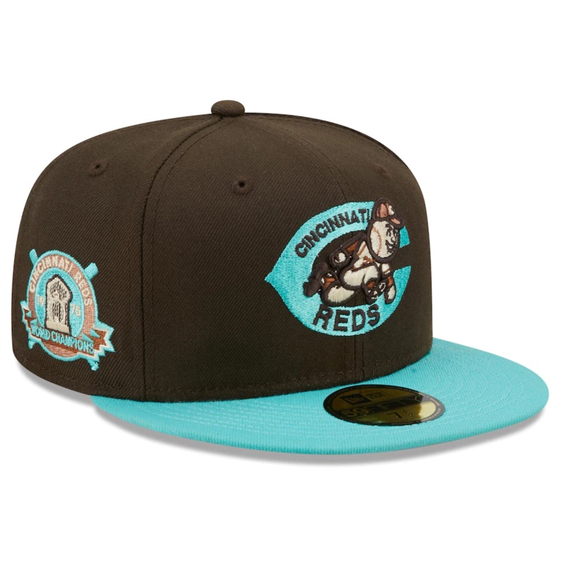 New Era Cincinnati Reds Walnut Mint 2022 59FIFTY Fitted Hat