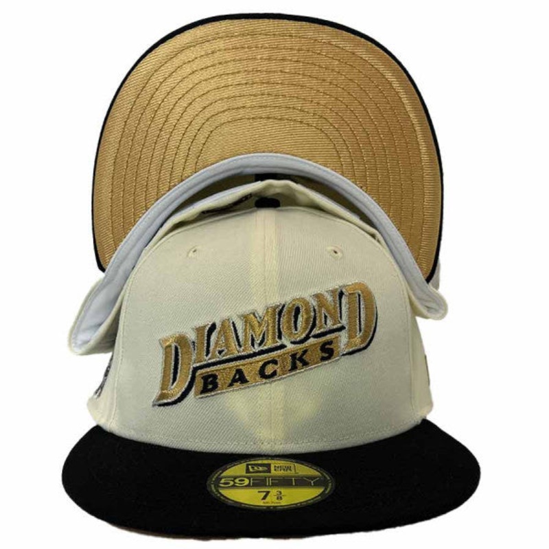 New Era Arizona Diamondbacks ‘Champagne’ 1993 Inaugural Season Gold UV 59FIFTY Fitted Hat